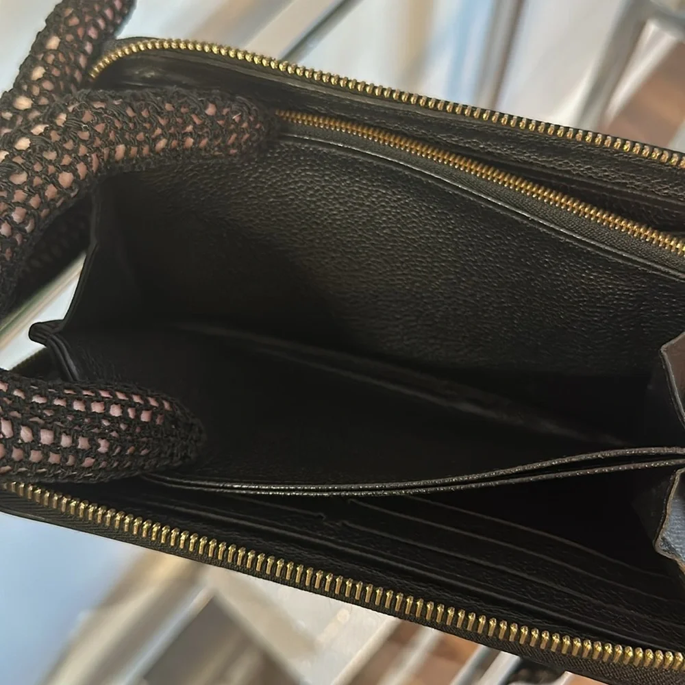 Louis Vuitton Black Monogram Empreinte Stitch Wallet, Full Inclusion! - Picture 13 of 16